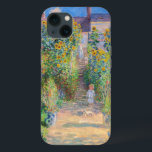 Claude Monet - The Artist's Garden at Vetheuil iPhone 13 Case<br><div class="desc">The Artist's Garden at Vetheuil / Le jardin de l'artiste a Vetheuil - Claude Monet,  Oil on Canvas, 1881</div>
