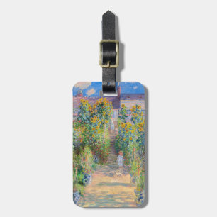 Claude Monet - The Artist's Garden at Vetheuil Luggage Tag