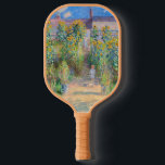 Claude Monet - The Artist's Garden at Vetheuil Pickleball Paddle<br><div class="desc">The Artist's Garden at Vetheuil / Le jardin de l'artiste a Vetheuil - Claude Monet,  Oil on Canvas, 1881</div>