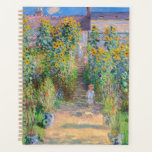 Claude Monet - The Artist's Garden at Vetheuil Planner<br><div class="desc">The Artist's Garden at Vetheuil / Le jardin de l'artiste a Vetheuil - Claude Monet,  Oil on Canvas, 1881</div>