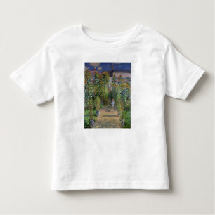 Claude Monet The Artist's Garden at Vetheuil Toddler T-Shirt