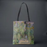 Claude Monet | The Artist's Garden at Vetheuil Tote Bag<br><div class="desc">The Artist's Garden at Vetheuil,  1880 | by Claude Monet | Art Location: National Gallery of Art,  Washington DC,  USA | French Artist | Image Collection Number: XIR37339</div>