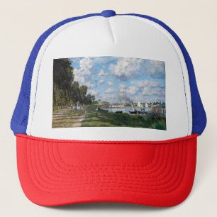 Claude Monet - The Basin at Argenteuil Trucker Hat