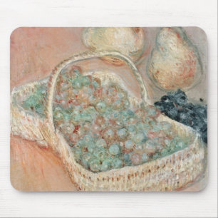 Claude Monet The Basket of Grapes, 1884 Mouse Pad