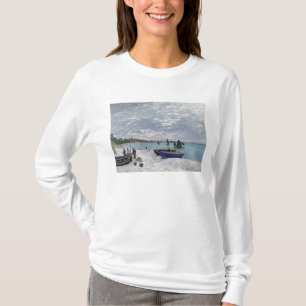 Claude Monet The Beach at Sainte-Adresse T-Shirt