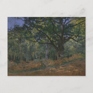 Claude Monet - The Bodmer Oak, Fontainebleau Postcard