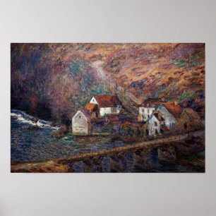Claude Monet - The Bridge at Vervy Poster