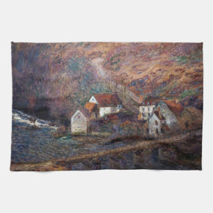 Claude Monet - The Bridge at Vervy Tea Towel