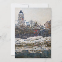 Claude Monet - The Church at Vetheuil
