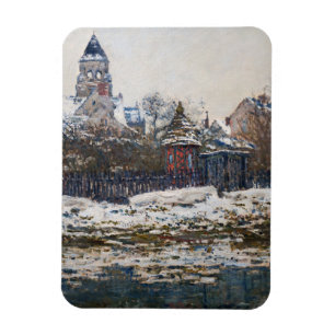 Claude Monet - The Church at Vetheuil Magnet