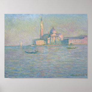 Claude Monet - The Church of San Giorgio Maggiore, Poster