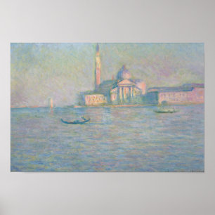 Claude Monet - The Church of San Giorgio Maggiore, Poster