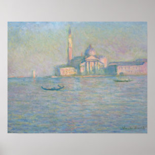 Claude Monet - The Church of San Giorgio Maggiore, Poster