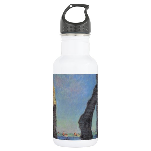 Claude Monet The Cliffs at Etretat Destiny 532 Ml Water Bottle (Front)