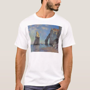 Claude Monet The Cliffs at Etretat Destiny Gifts T-Shirt