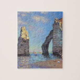 Claude Monet // The Cliffs at Etretat Jigsaw Puzzle