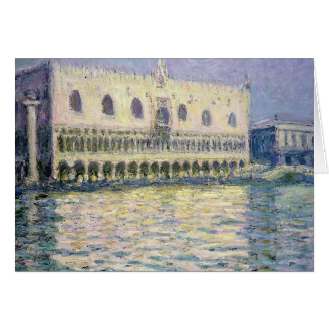Claude Monet | The Ducal Palace, Venice, 1908 (Front Horizontal)