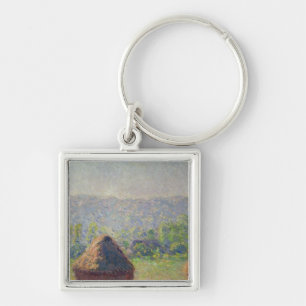 Claude Monet The End of the Summer, at Givern Key Ring