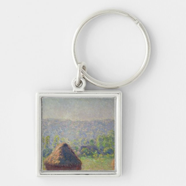 Claude Monet | The End of the Summer, at Givern Key Ring (Front)