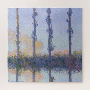 Claude Monet The Four Trees Jigsaw Puzzle
