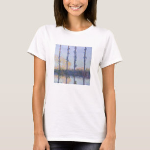 Claude Monet The Four Trees T-Shirt