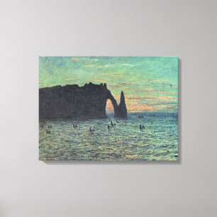 Claude Monet The Hollow Needle at Etretat, 1883 Canvas Print