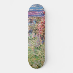 Claude Monet The House Among the Roses GalleryHD Skateboard