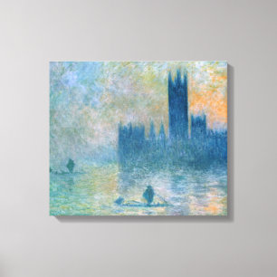 Claude Monet The Houses of Parliament Canvas Print