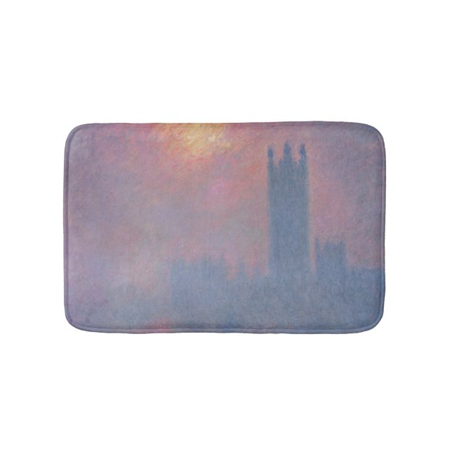 Claude Monet | The Houses of Parliament, London Bath Mat (Front)