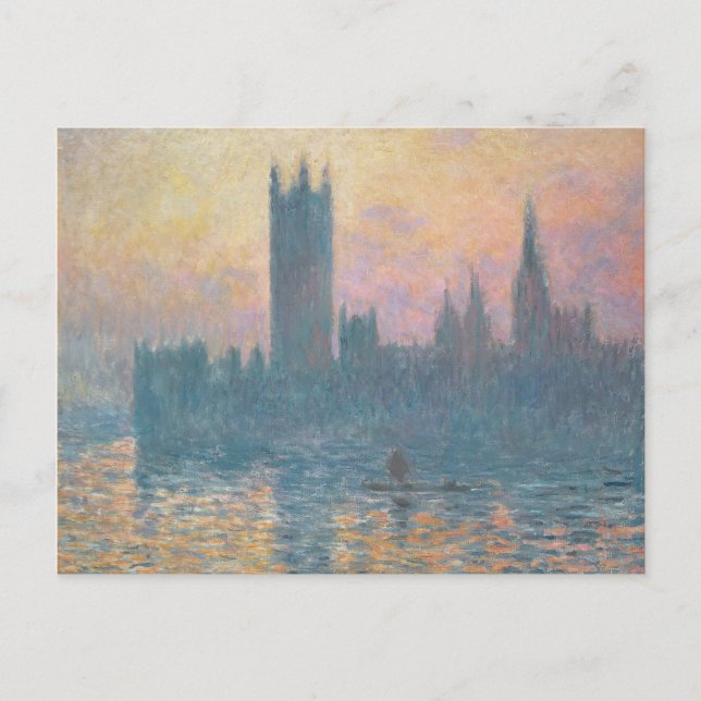 Claude Monet | The Houses of Parliament, Sunset Postcard (Front)