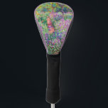 Claude Monet - The Iris Garden at Giverny Golf Head Cover<br><div class="desc">The Iris Garden at Giverny / The Artist's Garden at Giverny - Claude Monet,  1899-1900</div>