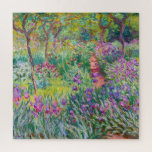 Claude Monet - The Iris Garden at Giverny Jigsaw Puzzle<br><div class="desc">The Iris Garden at Giverny / The Artist's Garden at Giverny - Claude Monet,  1899-1900</div>