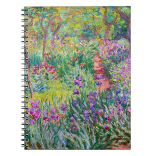 Claude Monet - The Iris Garden at Giverny Notebook