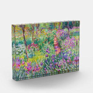 Claude Monet - The Iris Garden at Giverny Photo Block