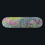 Claude Monet - The Iris Garden at Giverny Skateboard<br><div class="desc">The Iris Garden at Giverny / The Artist's Garden at Giverny - Claude Monet,  1899-1900</div>