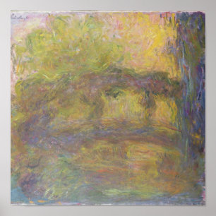 Claude Monet The Japanese Bridge, 1918-24 Poster