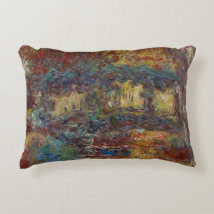 Claude Monet The Japanese Bridge Decorative Cushion