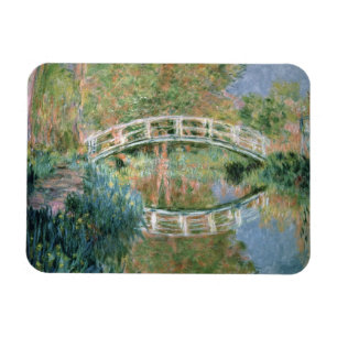 Claude Monet The Japanese Bridge, Giverny Magnet