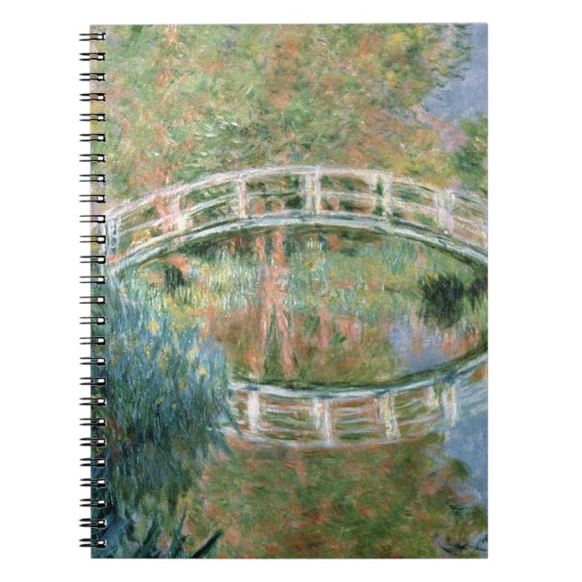 Claude Monet | The Japanese Bridge, Giverny Notebook (Front)