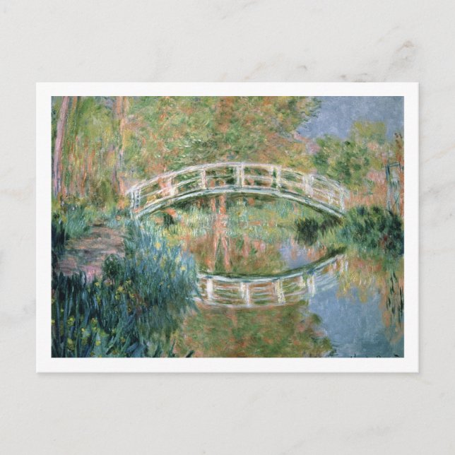 Claude Monet | The Japanese Bridge, Giverny Postcard (Front)