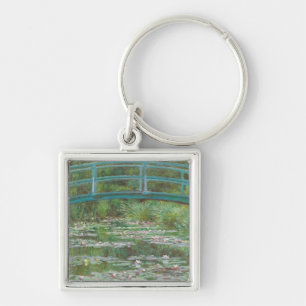 Claude Monet   The Japanese Footbridge, 1899 Key Ring