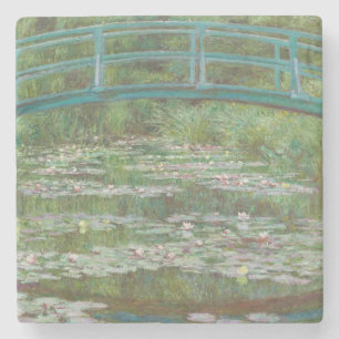 Claude Monet   The Japanese Footbridge, 1899 Stone Coaster