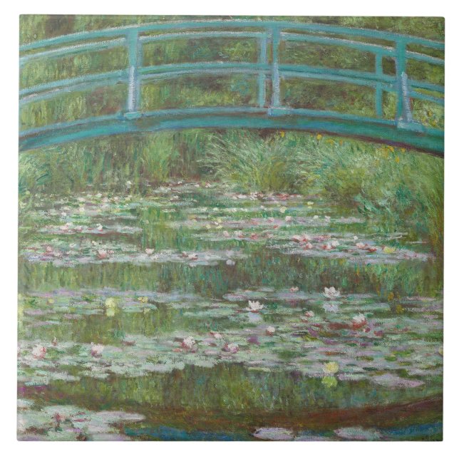 Claude Monet | The Japanese Footbridge, 1899 Tile (Front)