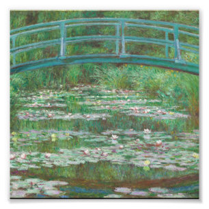 Claude Monet - The Japanese Footbridge Photo Print