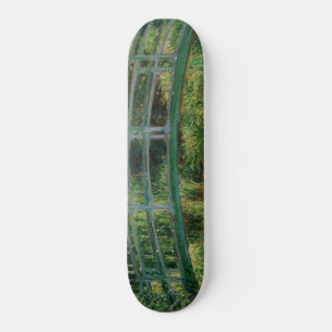 Claude Monet-The Japanese Footbridge Skateboard