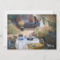 Claude Monet - The Luncheon, decorative panel