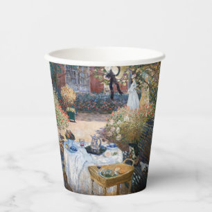 Claude Monet - The Luncheon Paper Cups