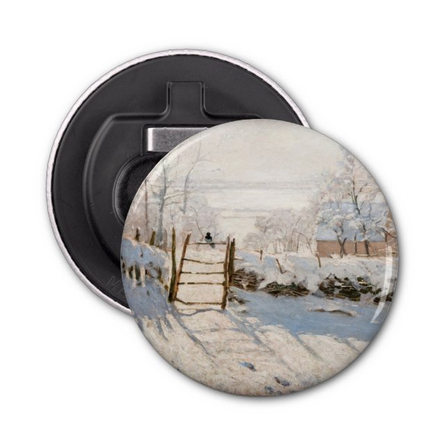Claude Monet - The Magpie Bottle Opener (Front)