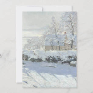 Claude Monet The Magpie Invitation
