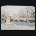 Claude Monet - The Magpie iPad Air Cover<br><div class="desc">The Magpie / La Pie - Claude Monet,  Oil on Canvas, 1868-1869</div>